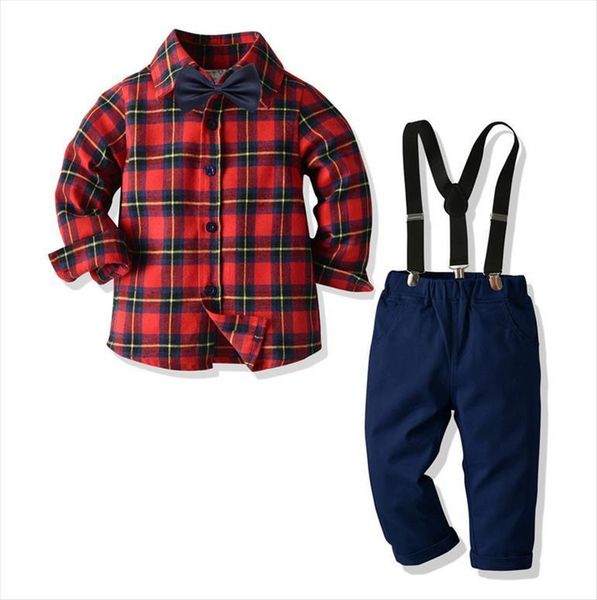 toddler baby boys clothes set kids christmas red plaid pattern long sleeve shirt blue pants gentlemen bow tie suit, White
toddler baby boys clothes set kids christmas red plaid pattern long sleeve shirt blue pants gentlemen bow tie suit, White
