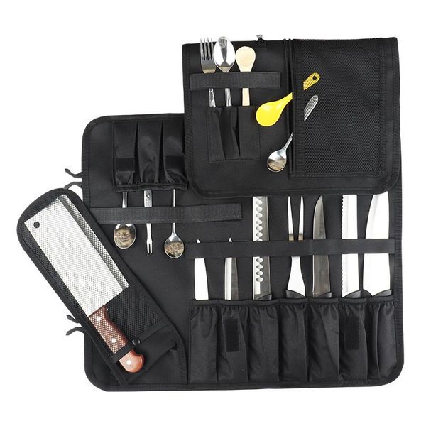 chef knife roll bag 8+ pockets for knives kitchen utensils storage mesh pocket executive chefs & culinary student bags
chef knife roll bag 8+ pockets for knives kitchen utensils storage mesh pocket executive chefs & culinary student bags