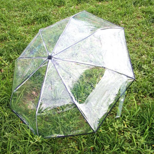 umbrellas 8 bone folding umbrella transparent full automatic three-fold portable ladies rain or shine dual-use
umbrellas 8 bone folding umbrella transparent full automatic three-fold portable ladies rain or shine dual-use