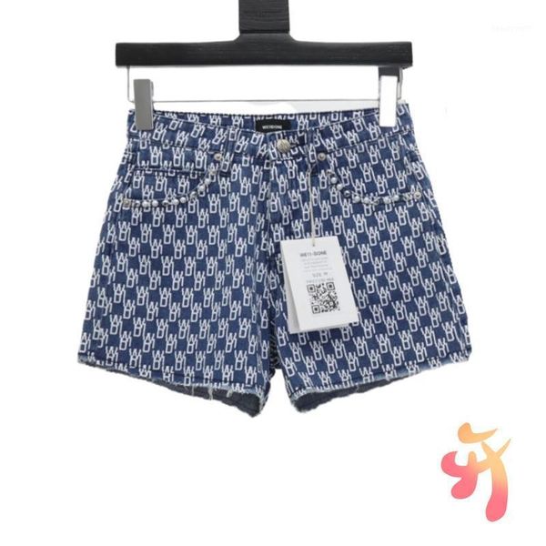 men's jeans high street weiidone shorts men women quality jacquard full letter hand-beaded washed welldone denim short, Blue
men's jeans high street weiidone shorts men women quality jacquard full letter hand-beaded washed welldone denim short, Blue
