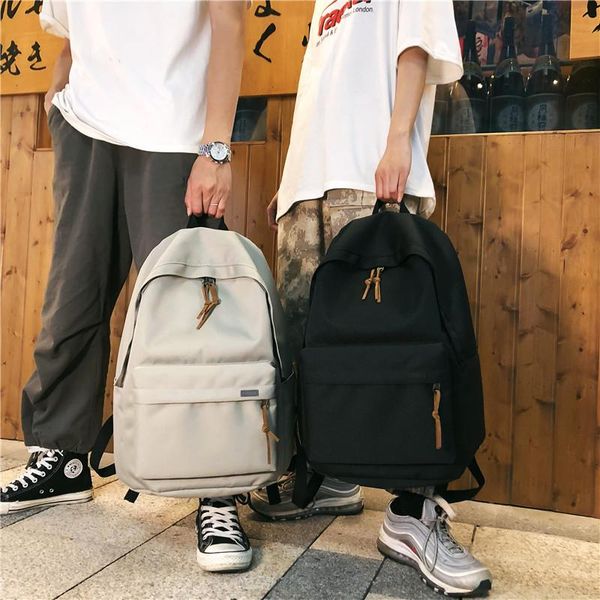 backpack fashion leisure solid color simple for men and women couple schoolbag oxford bookbag 
backpack fashion leisure solid color simple for men and women couple schoolbag oxford bookbag