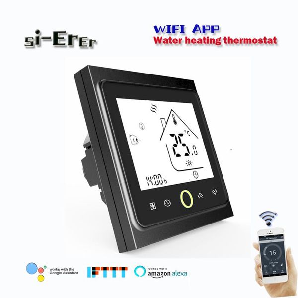 smart home control 24vac, 95 ~ 240vac wifi thermostat temperature controller for water heating works with alexa google 3a
smart home control 24vac, 95 ~ 240vac wifi thermostat temperature controller for water heating works with alexa google 3a