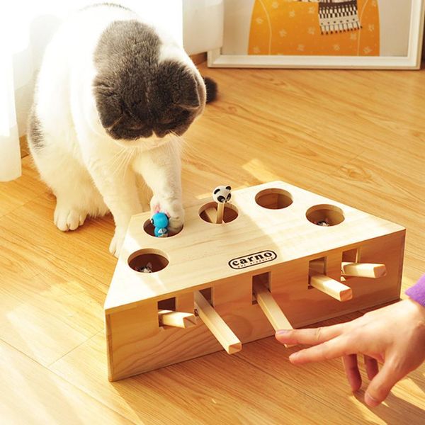 cat toys interactive toy natural wood intelligence play for kitten teaser game scratcher self-play puzzle pet
cat toys interactive toy natural wood intelligence play for kitten teaser game scratcher self-play puzzle pet