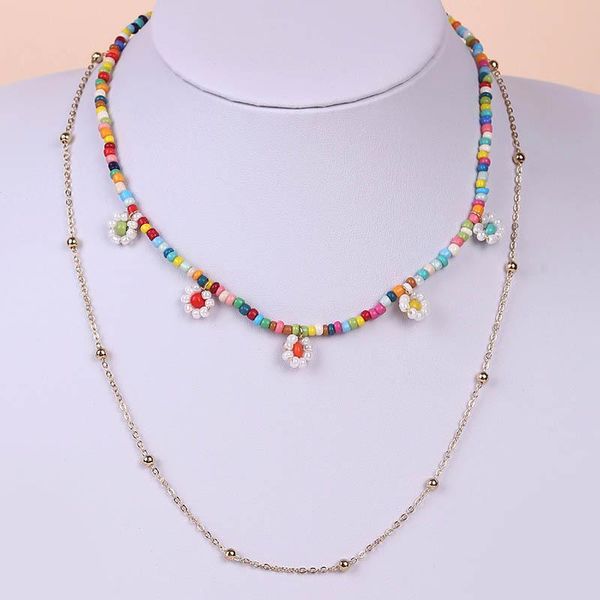 pendant necklaces ant angel necklace for women soft ceramic rice beads woven flower layered ins creative personality jewelry, Silver
pendant necklaces ant angel necklace for women soft ceramic rice beads woven flower layered ins creative personality jewelry, Silver