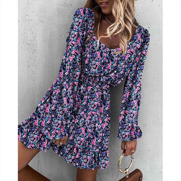 retro small floral summer women dresses fashion vintage off shoulder beach casual mini short dress robe femme, Black;gray
retro small floral summer women dresses fashion vintage off shoulder beach casual mini short dress robe femme, Black;gray