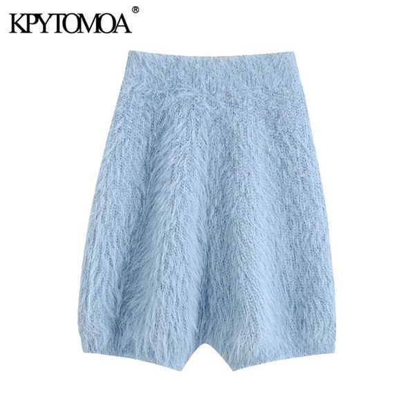 women chic fashion soft touch knitted shorts vintage high elastic waist female short pants mujer 210416, White;black
women chic fashion soft touch knitted shorts vintage high elastic waist female short pants mujer 210416, White;black