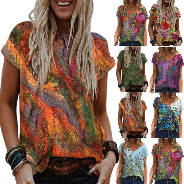women's t-shirt cofekate womens clothes summer fashion t shirt for women casual loose floral pattern tee t-shirts short sleeve, White
women's t-shirt cofekate womens clothes summer fashion t shirt for women casual loose floral pattern tee t-shirts short sleeve, White