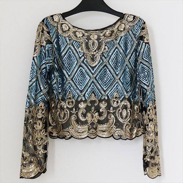 fashion aumtumn sequin women blouses long sleeve see through o neck blusas shirt floral beading lady, White
fashion aumtumn sequin women blouses long sleeve see through o neck blusas shirt floral beading lady, White