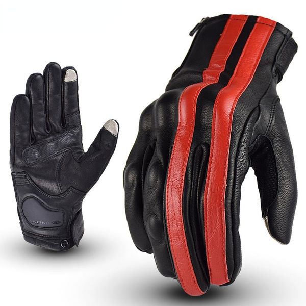 cycling gloves men motorcycle leather stripe breathable biker touch screen moto motocross motorbike racing, Black
cycling gloves men motorcycle leather stripe breathable biker touch screen moto motocross motorbike racing, Black