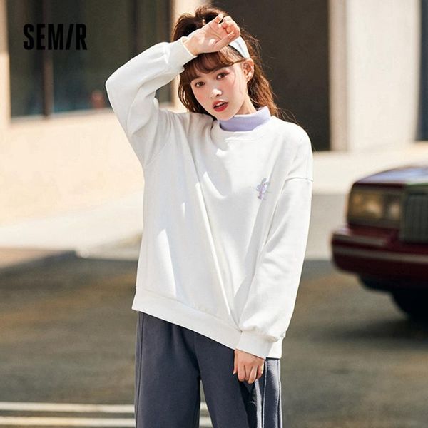 women's hoodies & sweatshirts semir sweatshirt women plus velvet loose blouse personality 2021 winter pattern sweet and cool girl clo, Black
women's hoodies & sweatshirts semir sweatshirt women plus velvet loose blouse personality 2021 winter pattern sweet and cool girl clo, Black