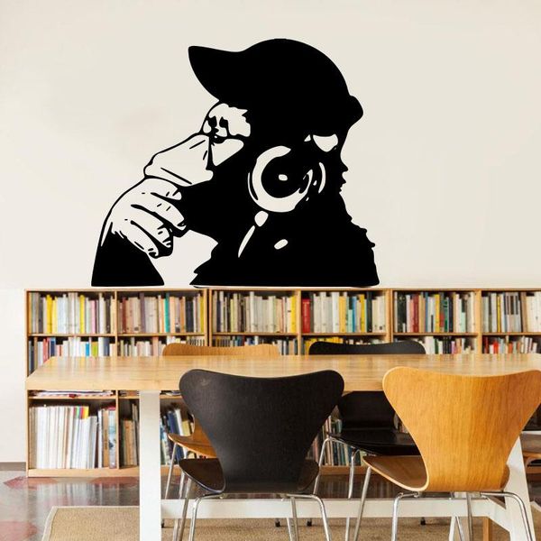 wall stickers graffiti banksy dj monkey chimp music sticker bedroom kids room street art gorilla decal living decor
wall stickers graffiti banksy dj monkey chimp music sticker bedroom kids room street art gorilla decal living decor