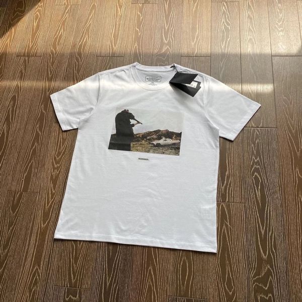men's and women's t-shirts 20ss neighborhood nhon shooting chest p cotton short-sleeved round neck daily, White;black
men's and women's t-shirts 20ss neighborhood nhon shooting chest p cotton short-sleeved round neck daily, White;black
