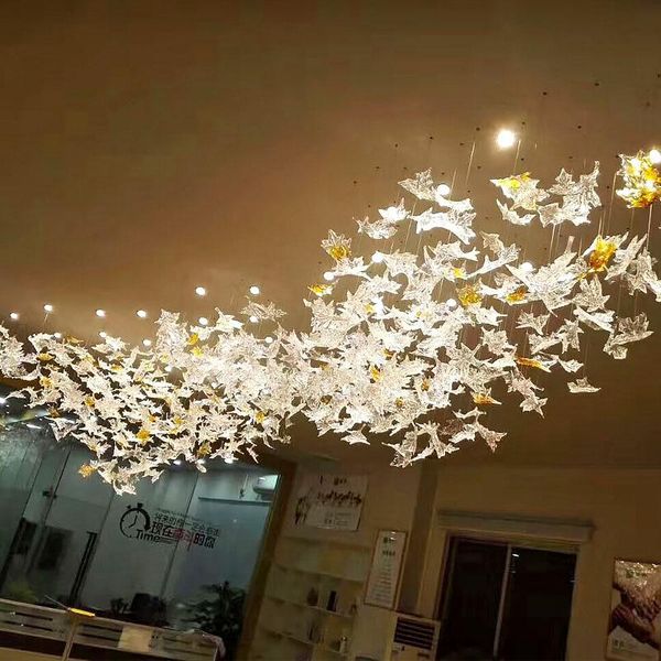 engineering lamps custom large el lobby chandelier sales department clubhouse living room glass creative art crystal lamp ceiling lights
engineering lamps custom large el lobby chandelier sales department clubhouse living room glass creative art crystal lamp ceiling lights