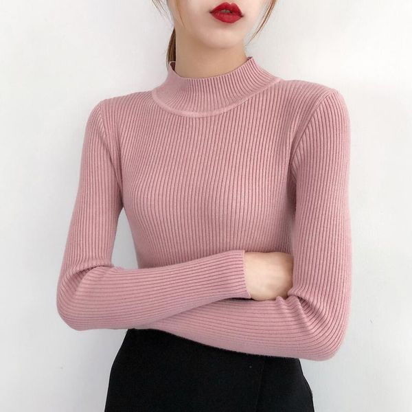 women's sweaters sweater 20211long-sleeved winter korean casual solid turtleneck women black knitted, White;black
women's sweaters sweater 20211long-sleeved winter korean casual solid turtleneck women black knitted, White;black