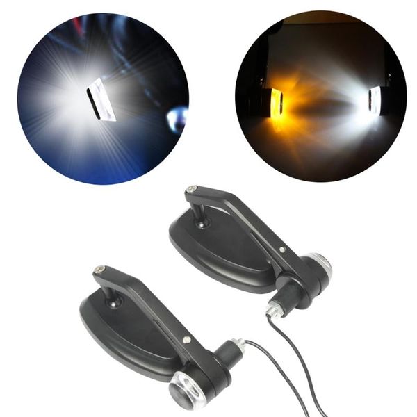 motorcycle mirrors 1pair 22mm 7/8" universal handlebar bar end rear view turn signals
motorcycle mirrors 1pair 22mm 7/8" universal handlebar bar end rear view turn signals
