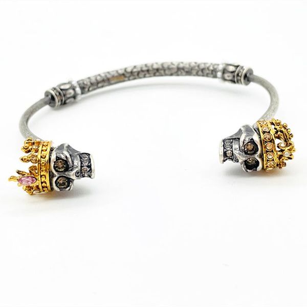 bangle fashion unusual decadent aesthetics skull unique vintage silver punk jewelry for women me, Black
bangle fashion unusual decadent aesthetics skull unique vintage silver punk jewelry for women me, Black
