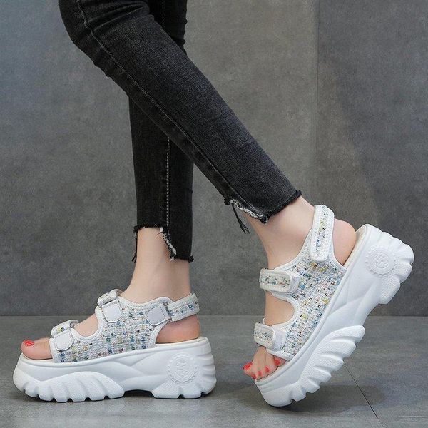 thick bottom platform sandals women diamond crystals height increasing shoes canvas summer woman sandal 2021, Black
thick bottom platform sandals women diamond crystals height increasing shoes canvas summer woman sandal 2021, Black