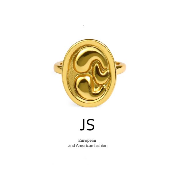 fashion plain female indifference irregular index finger simple ring gold plated jewelry, Black
fashion plain female indifference irregular index finger simple ring gold plated jewelry, Black