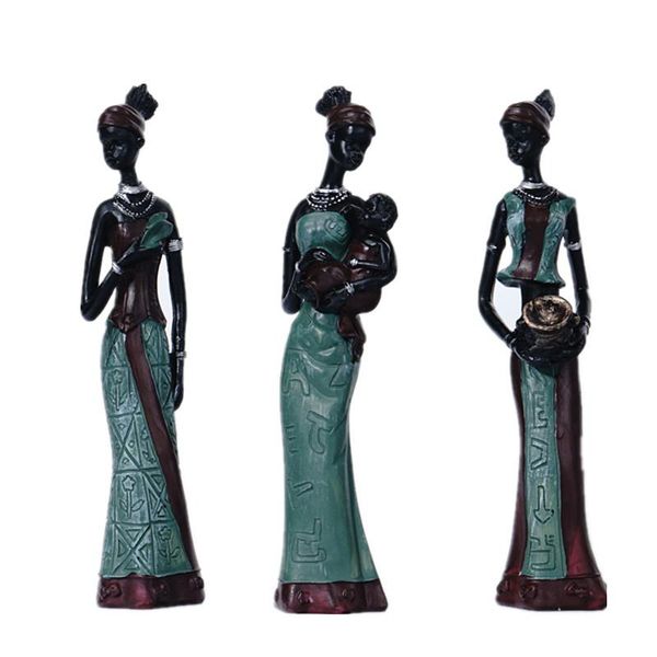 decorative objects & figurines decor accesories for home statue sculpture miniature room decoration black women's combination holding c
decorative objects & figurines decor accesories for home statue sculpture miniature room decoration black women's combination holding c