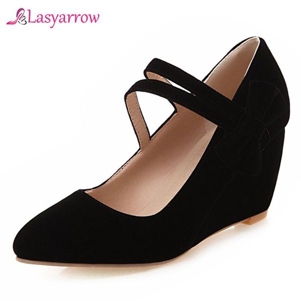 dress shoes lasyarrow size 43 fashion spring autumn woman pointed toe shallow pumps women platform wedges j935, Black
dress shoes lasyarrow size 43 fashion spring autumn woman pointed toe shallow pumps women platform wedges j935, Black