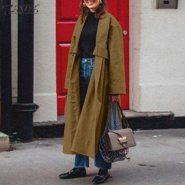 women's trench coats 2022 stylish women spring autumn full sleeve retro streetwear baggy belt design plus size long outwear 5xl, Tan;black
women's trench coats 2022 stylish women spring autumn full sleeve retro streetwear baggy belt design plus size long outwear 5xl, Tan;black