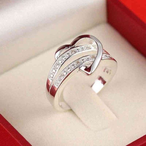 fashion women rings half heart-shaped double rhinestone heart love wedding size 5 6 7 8 9 10 11 gift #289241, Silver
fashion women rings half heart-shaped double rhinestone heart love wedding size 5 6 7 8 9 10 11 gift #289241, Silver