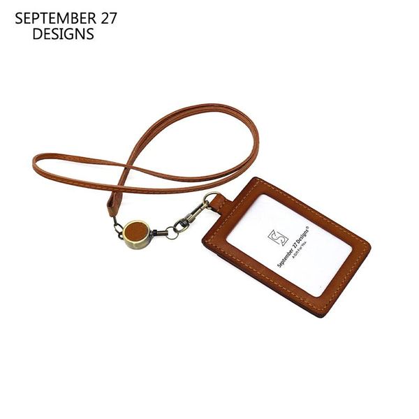 card holders fashion office id badge neck lanyard genuine leather luxury handmade bus holder elastic easy pull buckle identity tag, Brown;gray
card holders fashion office id badge neck lanyard genuine leather luxury handmade bus holder elastic easy pull buckle identity tag, Brown;gray