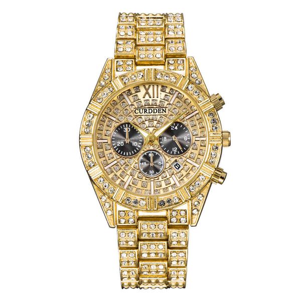bussiness diamond iced out watch men steel hip hop mens watches brand luxury gold clock reloj hombre relogio masculino gift, Slivery;brown
bussiness diamond iced out watch men steel hip hop mens watches brand luxury gold clock reloj hombre relogio masculino gift, Slivery;brown
