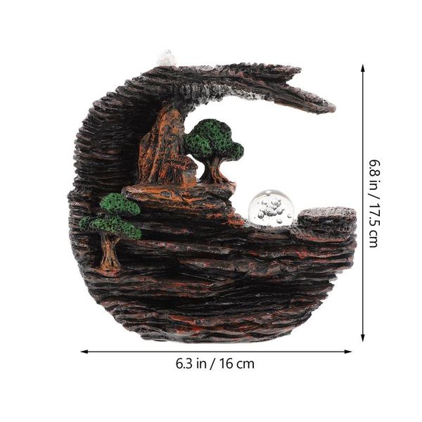 fragrance lamps 1pc resin waterfall backflow incense burner creative mountain river censer
fragrance lamps 1pc resin waterfall backflow incense burner creative mountain river censer