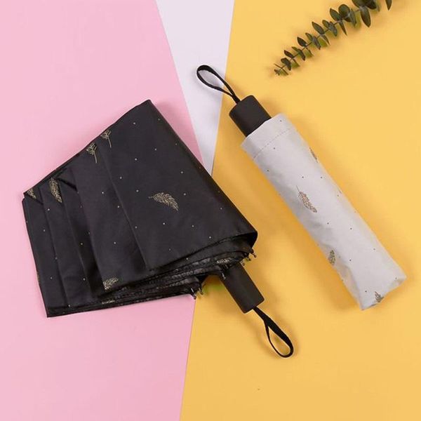 umbrellas non automatic tri-folding unbrellas for sunscreen anti-uv rain gear women small parasol thicken black coating opaque
umbrellas non automatic tri-folding unbrellas for sunscreen anti-uv rain gear women small parasol thicken black coating opaque