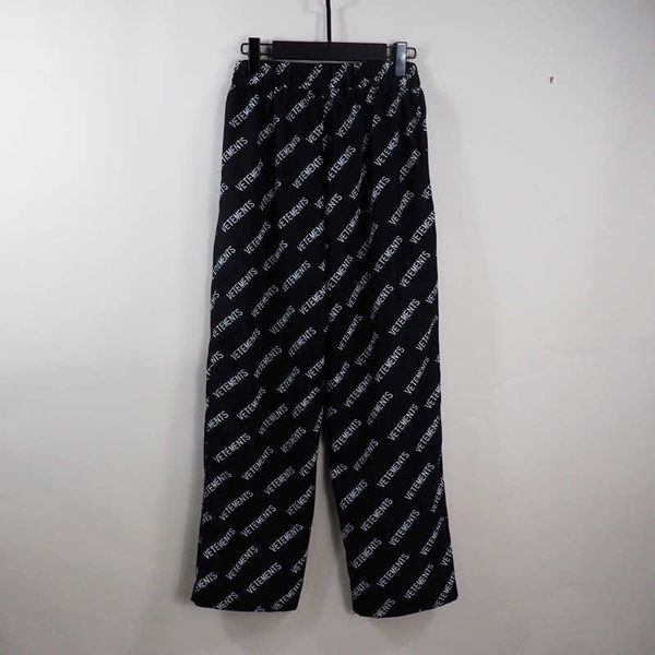 vtm full screen letter leisure pants high street fashion brand men's and women's loose wide leg pants fashion trend pants, Black
vtm full screen letter leisure pants high street fashion brand men's and women's loose wide leg pants fashion trend pants, Black