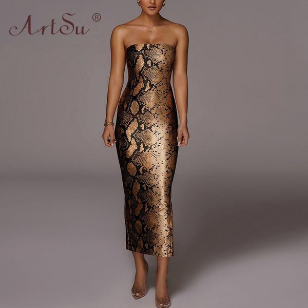 snake print bodycon maxi dress women stretch strapless high waist long dresses slash neck party vestidos fashion robe casual, Black;gray
snake print bodycon maxi dress women stretch strapless high waist long dresses slash neck party vestidos fashion robe casual, Black;gray