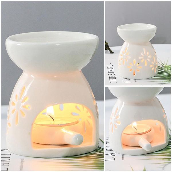fragrance lamps ceramic candle holder essential oil burner diffuser incense porcelain home living room decors
fragrance lamps ceramic candle holder essential oil burner diffuser incense porcelain home living room decors