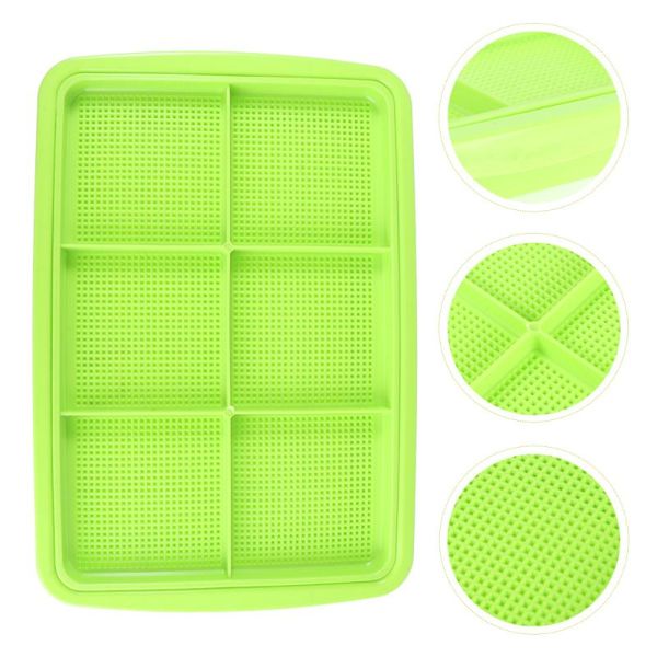 planters & pots double layers thicken seed sprouter tray soil-food grade pp resin healthy wheatgrass grower 32x22cm (green)
planters & pots double layers thicken seed sprouter tray soil-food grade pp resin healthy wheatgrass grower 32x22cm (green)