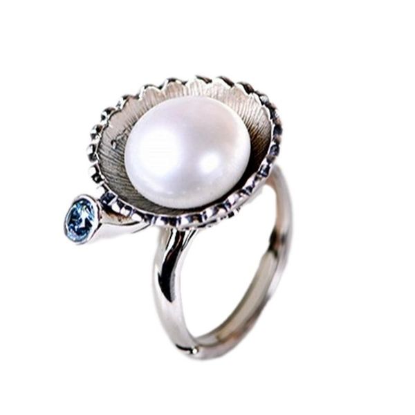 cluster rings bocai real s925 silver ring for woman literary fashion jewelry personality elegant freshwater pearl, Golden;silver
cluster rings bocai real s925 silver ring for woman literary fashion jewelry personality elegant freshwater pearl, Golden;silver