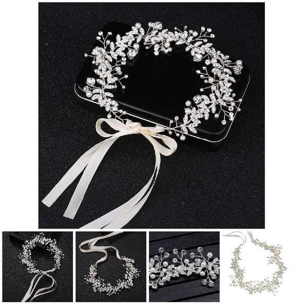 hair clips & barrettes wedding bridal headband crystal imitation pearl women girl band vine with ribbons maea99, Golden;silver
hair clips & barrettes wedding bridal headband crystal imitation pearl women girl band vine with ribbons maea99, Golden;silver