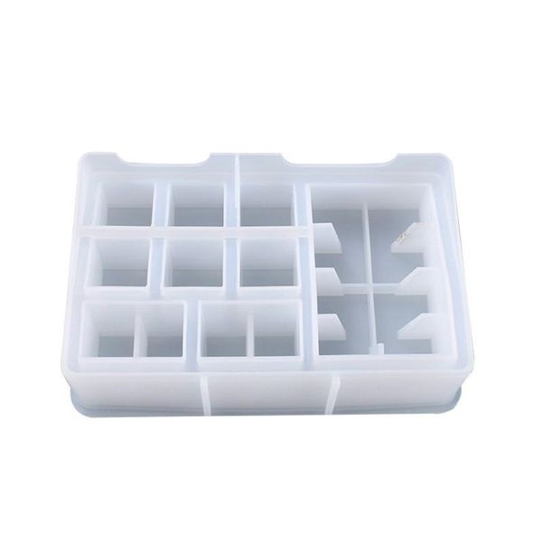 craft tools diy crystal epoxy mold handmade lipstick multi function storage box classification grid jewelry case silicone making
craft tools diy crystal epoxy mold handmade lipstick multi function storage box classification grid jewelry case silicone making