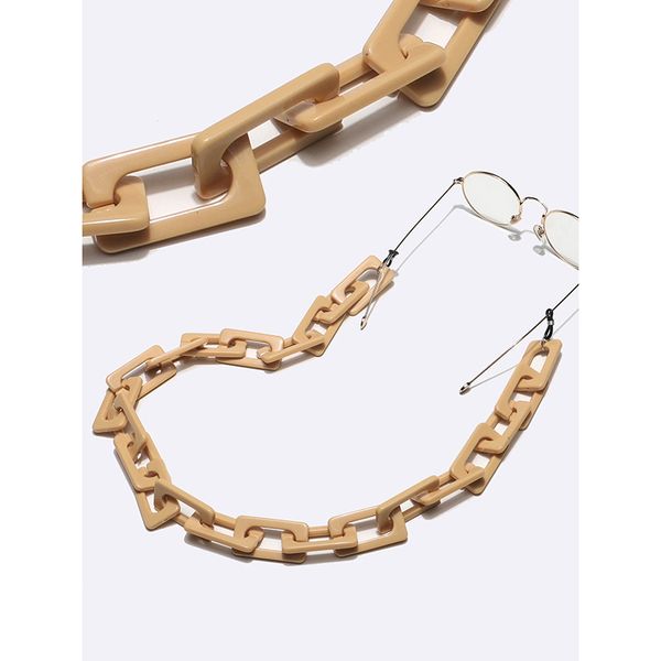 fashion geometric acrylic glasses chain for women trendy eyewear reading sunglasses hanging neck chain lanyard holders strap
fashion geometric acrylic glasses chain for women trendy eyewear reading sunglasses hanging neck chain lanyard holders strap