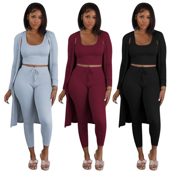 women's two piece pants fashion 3 set bulk lots wholesale items womens long sleeve cardigan vest outfits tracksuit clothing m7500 by dh, White
women's two piece pants fashion 3 set bulk lots wholesale items womens long sleeve cardigan vest outfits tracksuit clothing m7500 by dh, White