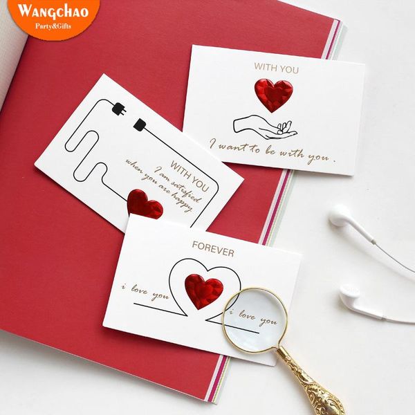 greeting cards solid red heart card with envelopes romantic letter i love you forever wedding invitation valentine's day gift 2022
greeting cards solid red heart card with envelopes romantic letter i love you forever wedding invitation valentine's day gift 2022