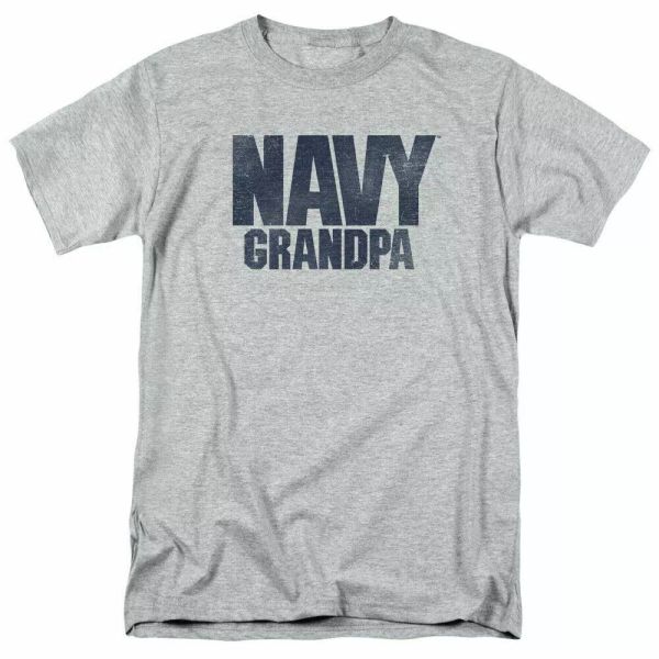 U.S. Navy Navy Grandpa T Shirt Mens Licensed USN USA Military Tee Sport Gray, White;black
U.S. Navy Navy Grandpa T Shirt Mens Licensed USN USA Military Tee Sport Gray, White;black