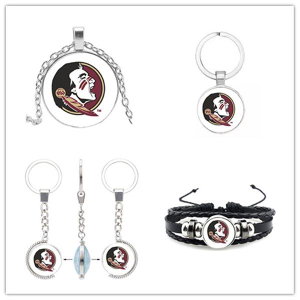charm bracelets university sport bracelet football florida charms seminoles keychains necklace diy jewelry for man woman fans, Golden;silver
charm bracelets university sport bracelet football florida charms seminoles keychains necklace diy jewelry for man woman fans, Golden;silver
