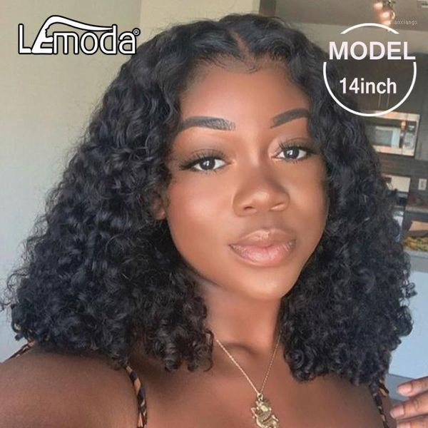 malaysian jerry curly short bob lace front human hair wig pre plucked for black women glueless 13x4 deep wave frontal lemoda wigs1, Black;brown
malaysian jerry curly short bob lace front human hair wig pre plucked for black women glueless 13x4 deep wave frontal lemoda wigs1, Black;brown