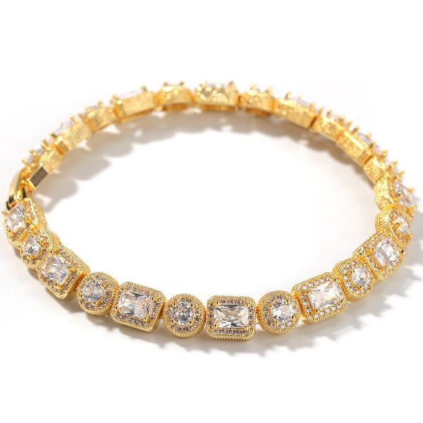 iced out chain bracelet square round mens silver gold bracelets fashion hip hop jewelry, Black
iced out chain bracelet square round mens silver gold bracelets fashion hip hop jewelry, Black