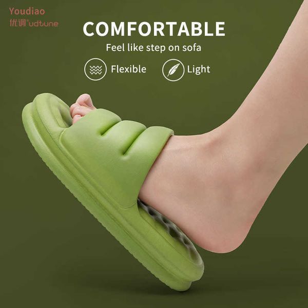 youdiao mute eva sofa slides women thick sole soft indoor slippers women anti-slip sandals men summer platform women shoes bath 210619, Black
youdiao mute eva sofa slides women thick sole soft indoor slippers women anti-slip sandals men summer platform women shoes bath 210619, Black