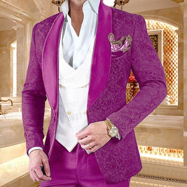 men's suits & blazers 2021 fashion men wedding 3 pieces custom groom suit dress tuxedo slim fit jacquard blazer double breasted vest pa, White;black
men's suits & blazers 2021 fashion men wedding 3 pieces custom groom suit dress tuxedo slim fit jacquard blazer double breasted vest pa, White;black