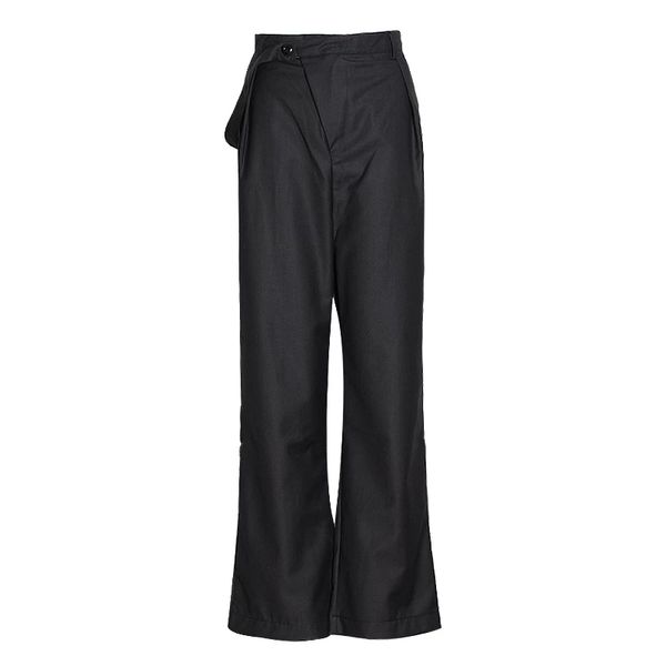 women's pants & capris casual solid color waist high women's pants button more size female korean version 2021 spring fashion clot, Black;white
women's pants & capris casual solid color waist high women's pants button more size female korean version 2021 spring fashion clot, Black;white