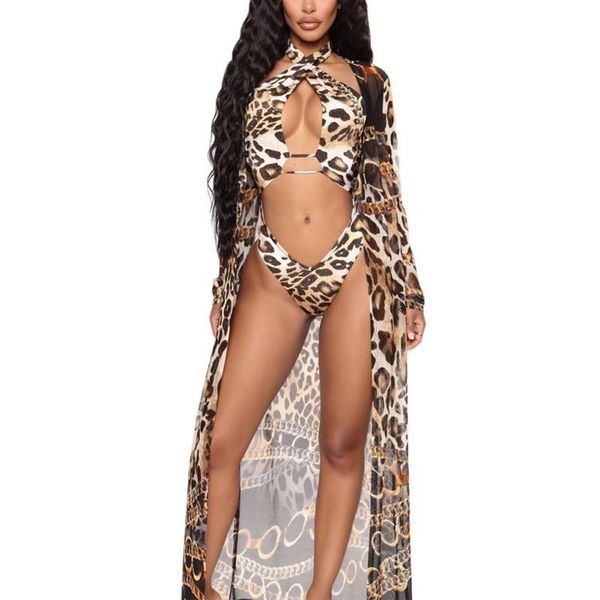 women summer leopard bikini two-piece suit halter hollow out jumpsuit +beach sun protection set swimsuit one-piece suits
women summer leopard bikini two-piece suit halter hollow out jumpsuit +beach sun protection set swimsuit one-piece suits