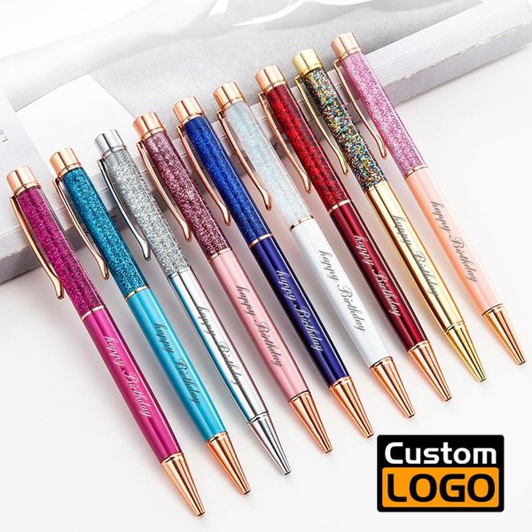 ballpoint pens creative gold foil oil pen crystal gift high-end metal signature custom logo lettering engraved name student stationery, Blue;orange
ballpoint pens creative gold foil oil pen crystal gift high-end metal signature custom logo lettering engraved name student stationery, Blue;orange