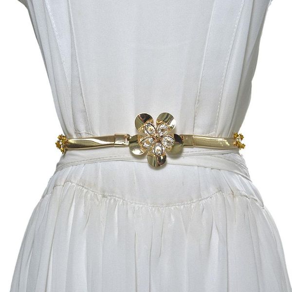 belts korean elastic metal waist silver gold chain female flower buckle for women dresses strap waistband cummerbunds, Black;brown
belts korean elastic metal waist silver gold chain female flower buckle for women dresses strap waistband cummerbunds, Black;brown